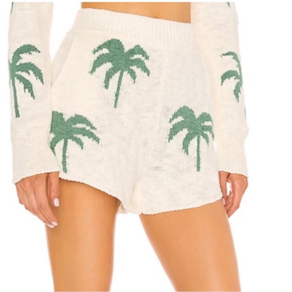 Show Me Your Mumu Boardwalk Shorts ~ in Palm Tree 🌴 Knit